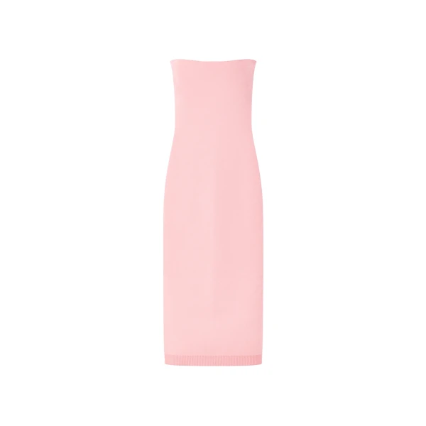 JACQUEMUS The Sera Knit Dress in Pink