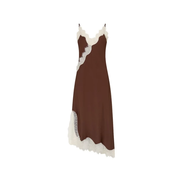 Kivari Anki Midi Dress in Chocolate