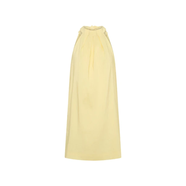 Kivari Arlette Mini Dress in Butter