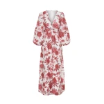 Kivari Bailey Maxi Dress in Red