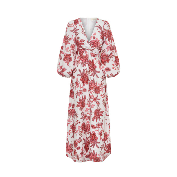 Kivari Bailey Maxi Dress in Red