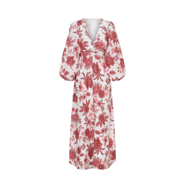Kivari Bailey Maxi Dress in Red