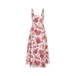 Kivari Bailey Midi Dress in Red