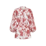 Kivari Bailey Playsuit in Red