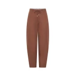 Kivari Cass Barrel Leg Pant in Chocolate