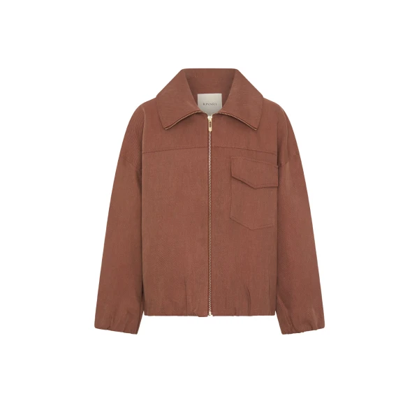 Kivari Cass Jacket in Chocolate