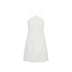 Kivari Danielle Mini Dress in Ivory