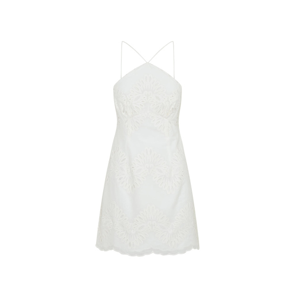 Kivari Danielle Mini Dress in Ivory