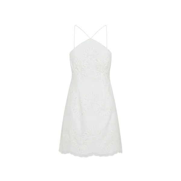 Kivari Danielle Mini Dress in Ivory