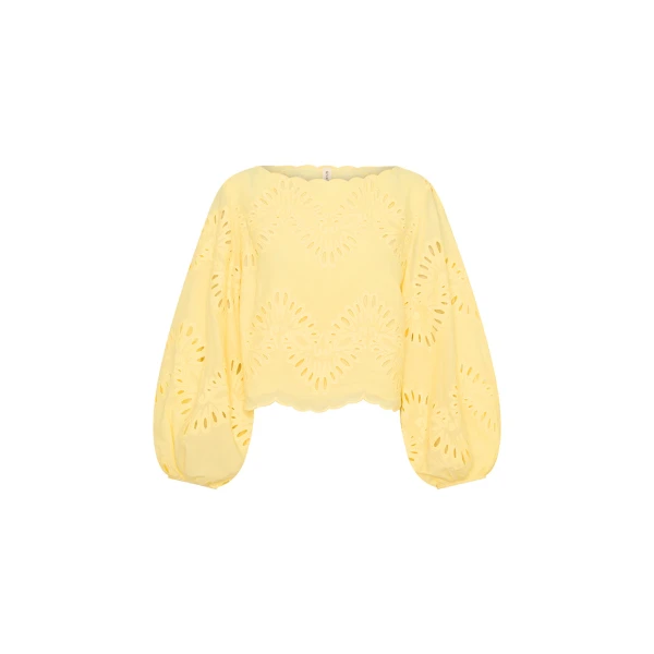 Kivari Danielle Top in Butter