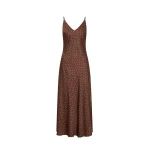 Kivari Edie Maxi Dress in Brown