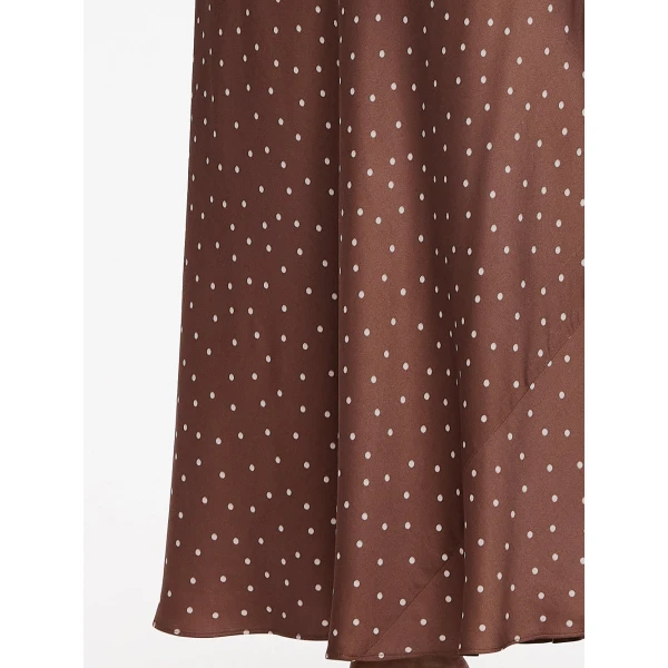 Kivari Edie Maxi Dress in Brown, view 5