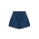 Kivari Emile Chambray Short in Blue