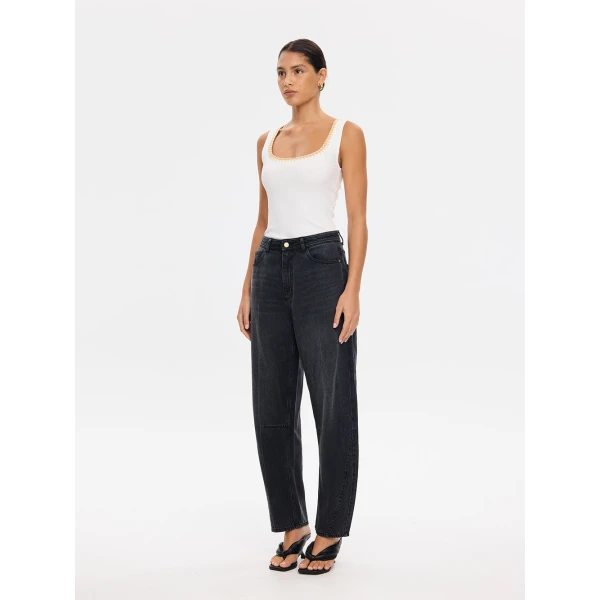 Kivari Esme Tank Top in Ivory, view 3