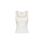 Kivari Esme Tank Top in Ivory