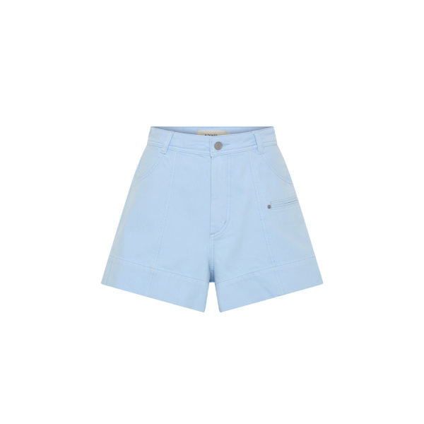 Kivari Evie Denim Short in Sky