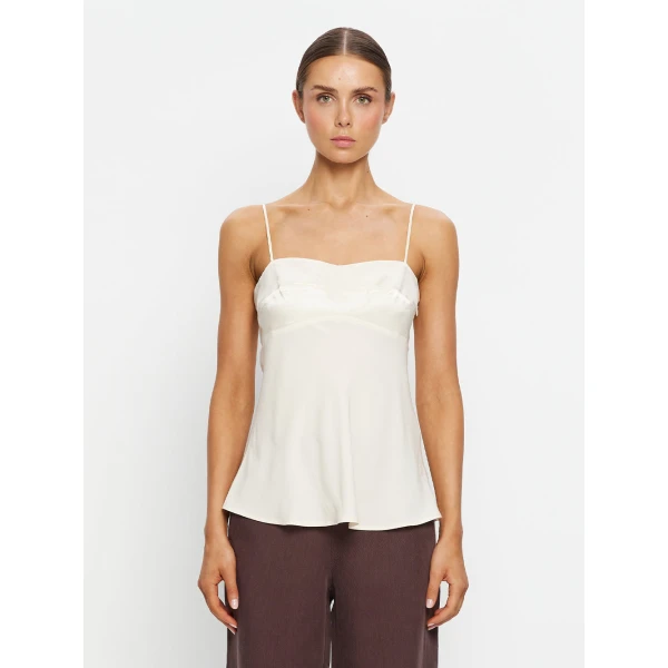 Kivari Fira Top in Ivory, view 5