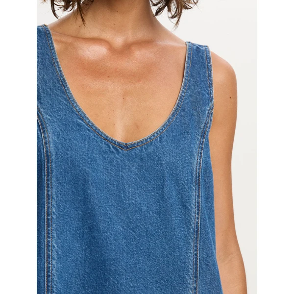 Kivari Ilaria Mini Dress in Indigo, view 5