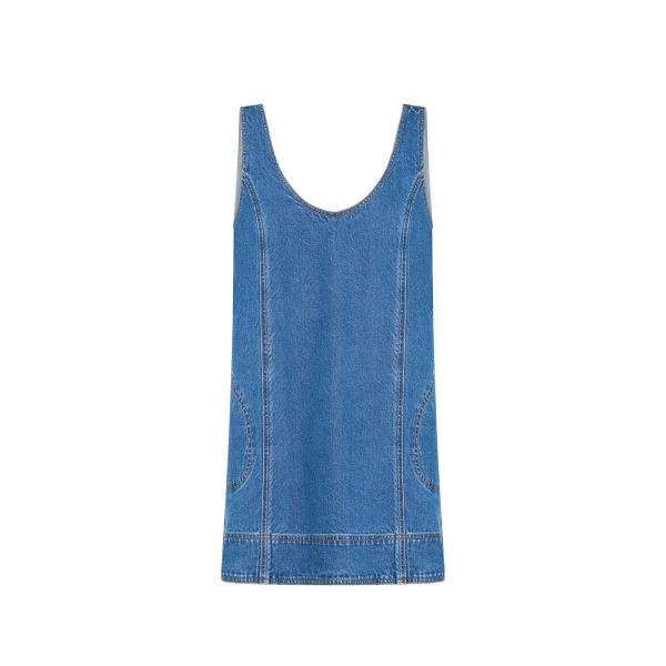 Kivari Ilaria Mini Dress in Indigo