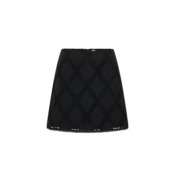 Kivari Izzy Mini Skirt in Black