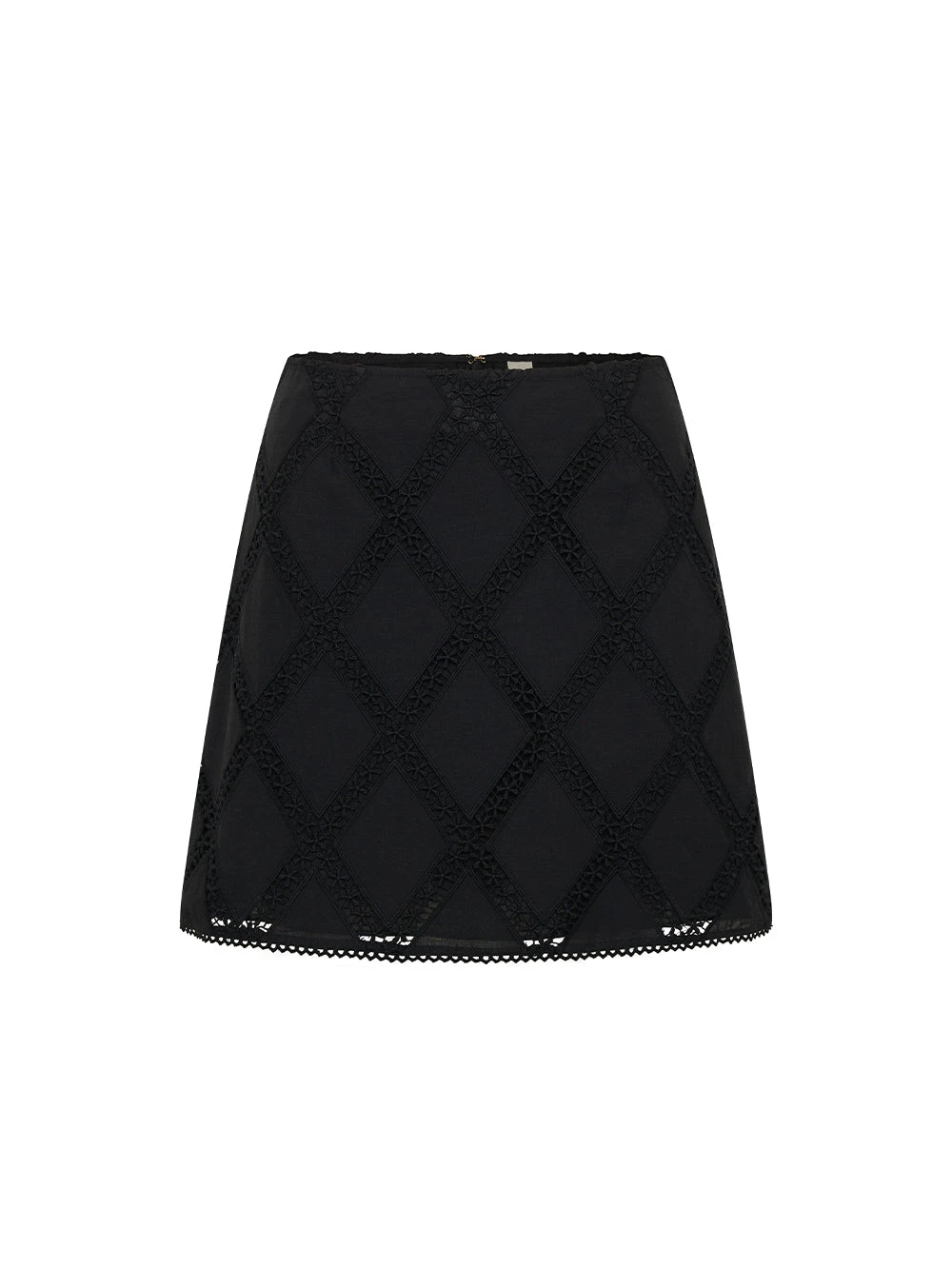 KIVARI Izzy Mini Skirt in Black