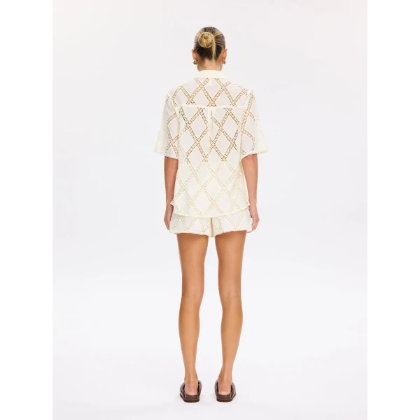 Kivari Izzy Shirt in Cream, view 6