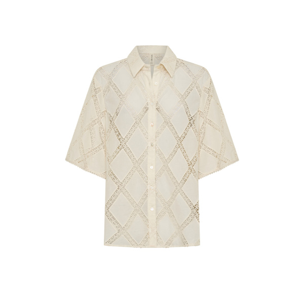Kivari Izzy Shirt in Cream