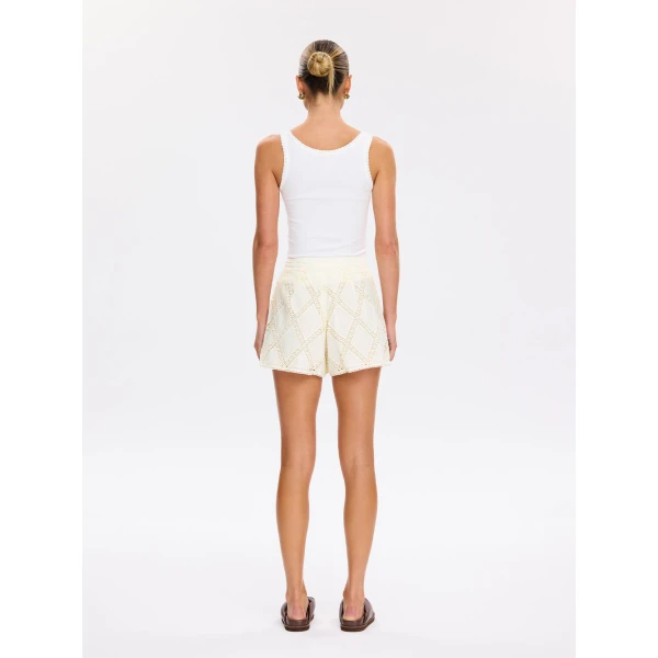 Kivari Izzy Short in Cream, view 5