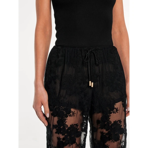 Kivari Jaxon Lace Pant in Black, view 6