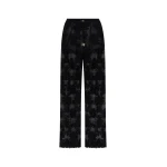 Kivari Jaxon Lace Pant in Black