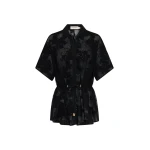 Kivari Jaxon Lace Shirt in Black