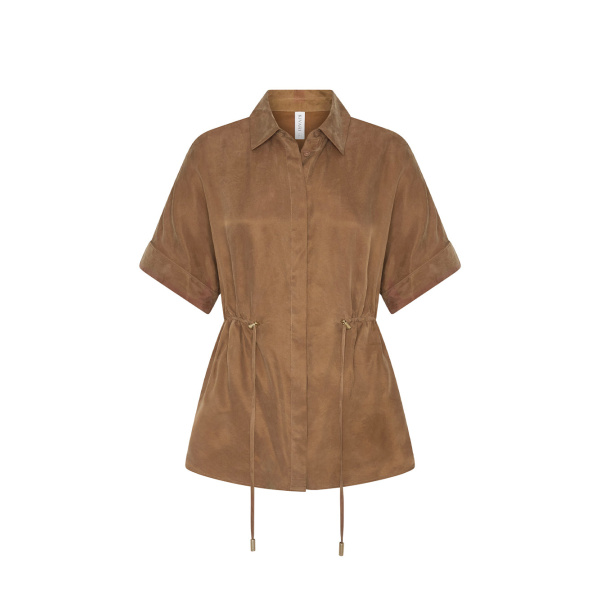 Kivari Jaxon Shirt in Chocolate