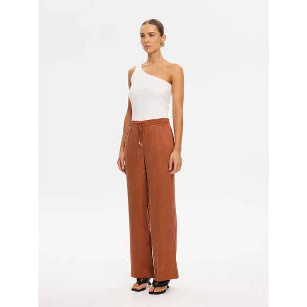 Kivari Juna Pant in Burnt Orange, view 3