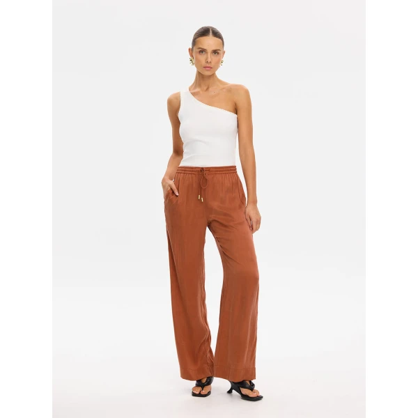 Kivari Juna Pant in Burnt Orange, view 6