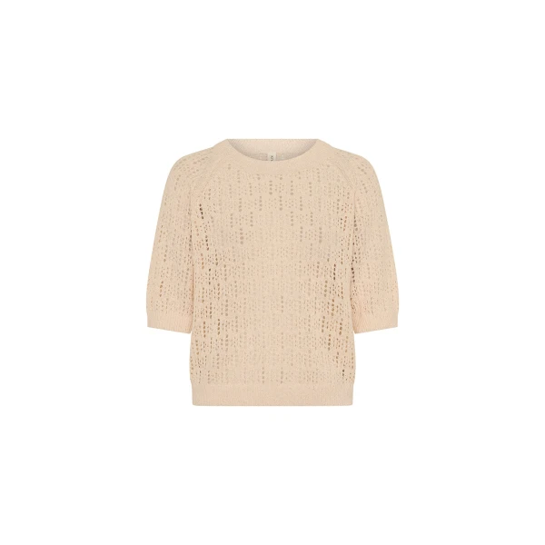Kendall Knit Tee in Oat