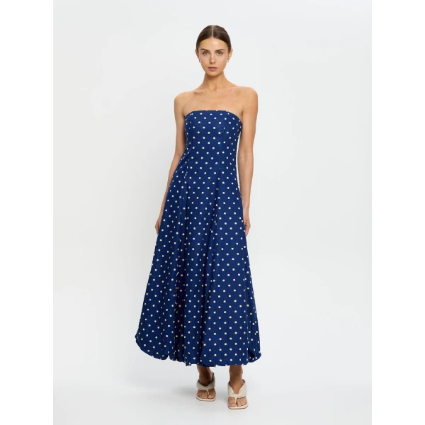 Kivari Lily Maxi Dress in Navy, view 2