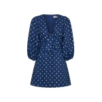 Kivari Lily Mini Dress in Navy