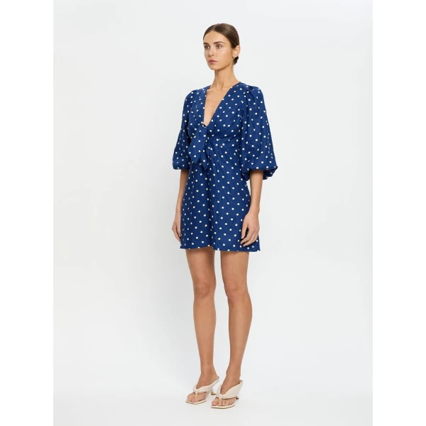 Kivari Lily Mini Dress in Navy, view 3