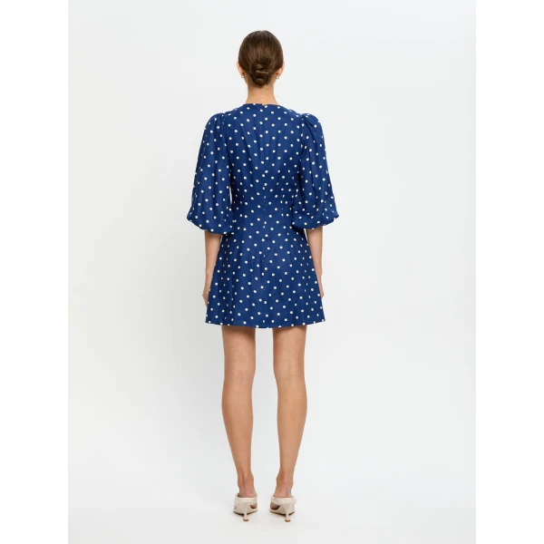 Kivari Lily Mini Dress in Navy, view 4