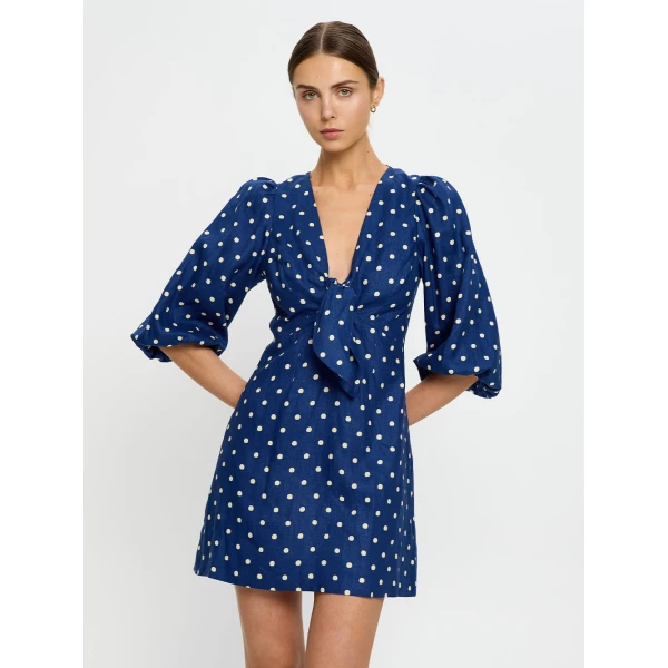 Kivari Lily Mini Dress in Navy, view 6