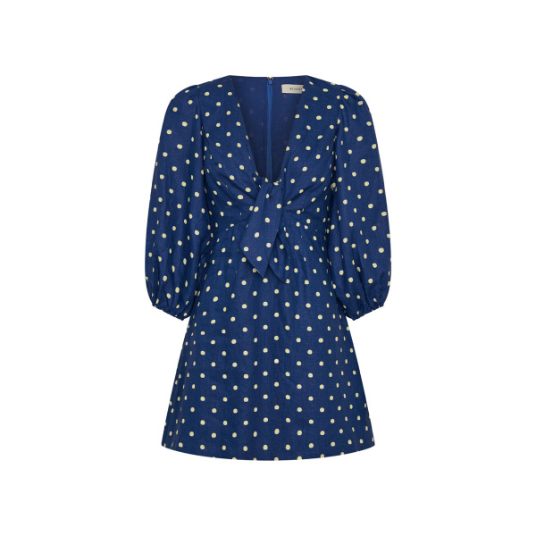 Kivari Lily Mini Dress in Navy