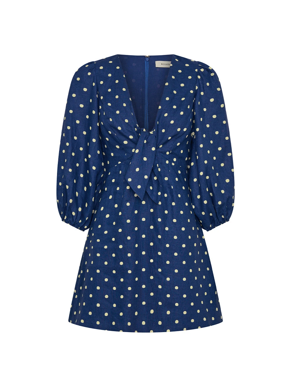 KIVARI Lily Mini Dress in Navy