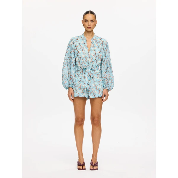 Kivari Lydia Playsuit in Mint, view 2