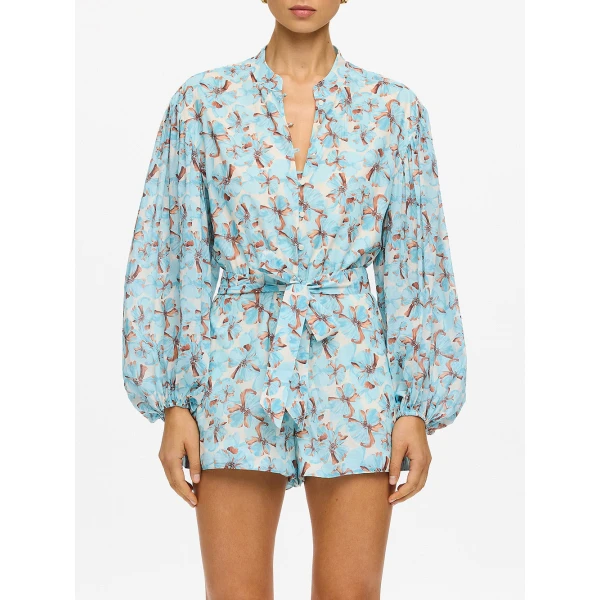 Kivari Lydia Playsuit in Mint, view 6