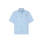 Kivari Marla Denim Shirt in Sky