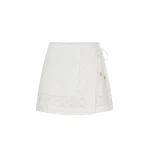Kivari Marley Mini Skirt in Ivory