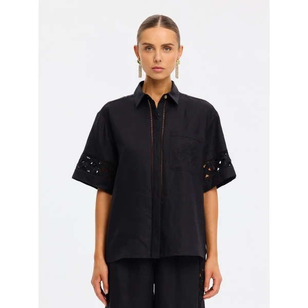 Kivari Marley Shirt in Black, view 2