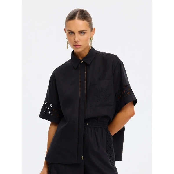 Kivari Marley Shirt in Black, view 6
