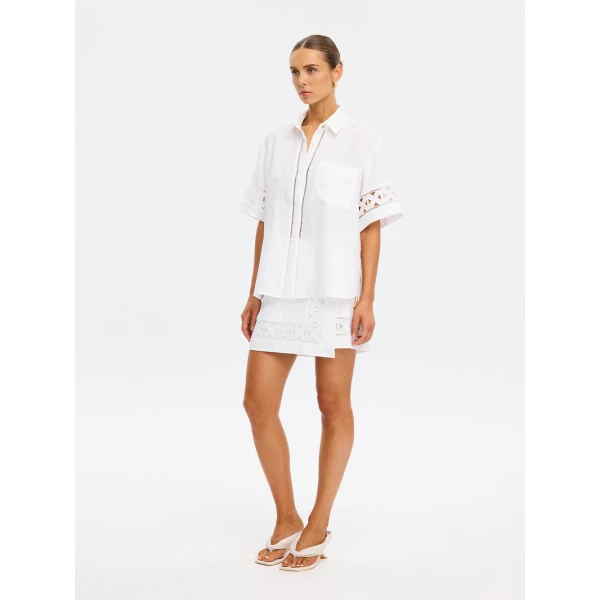 Kivari Marley Shirt in Ivory, view 3