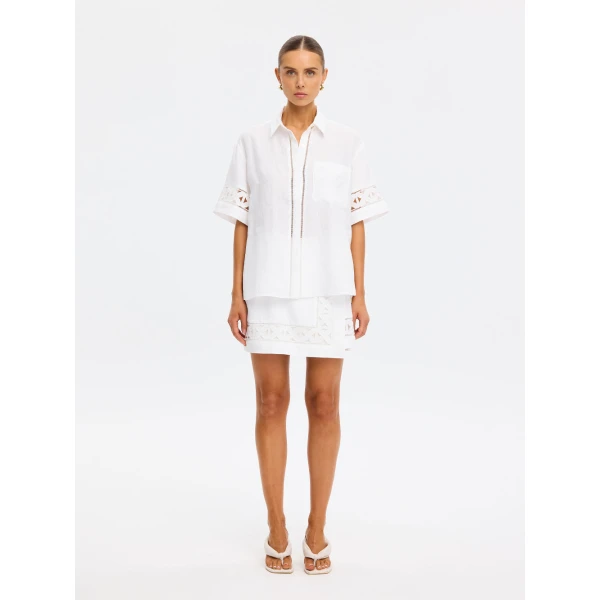 Kivari Marley Shirt in Ivory, view 6